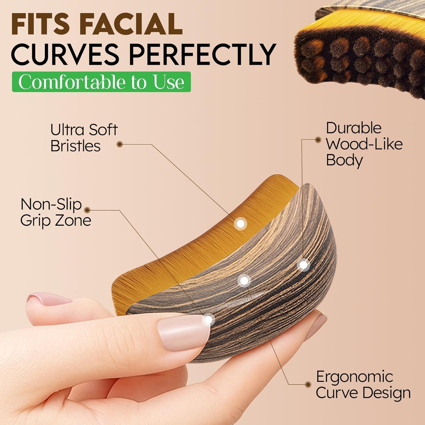 Saven Lymphatic Face Brush