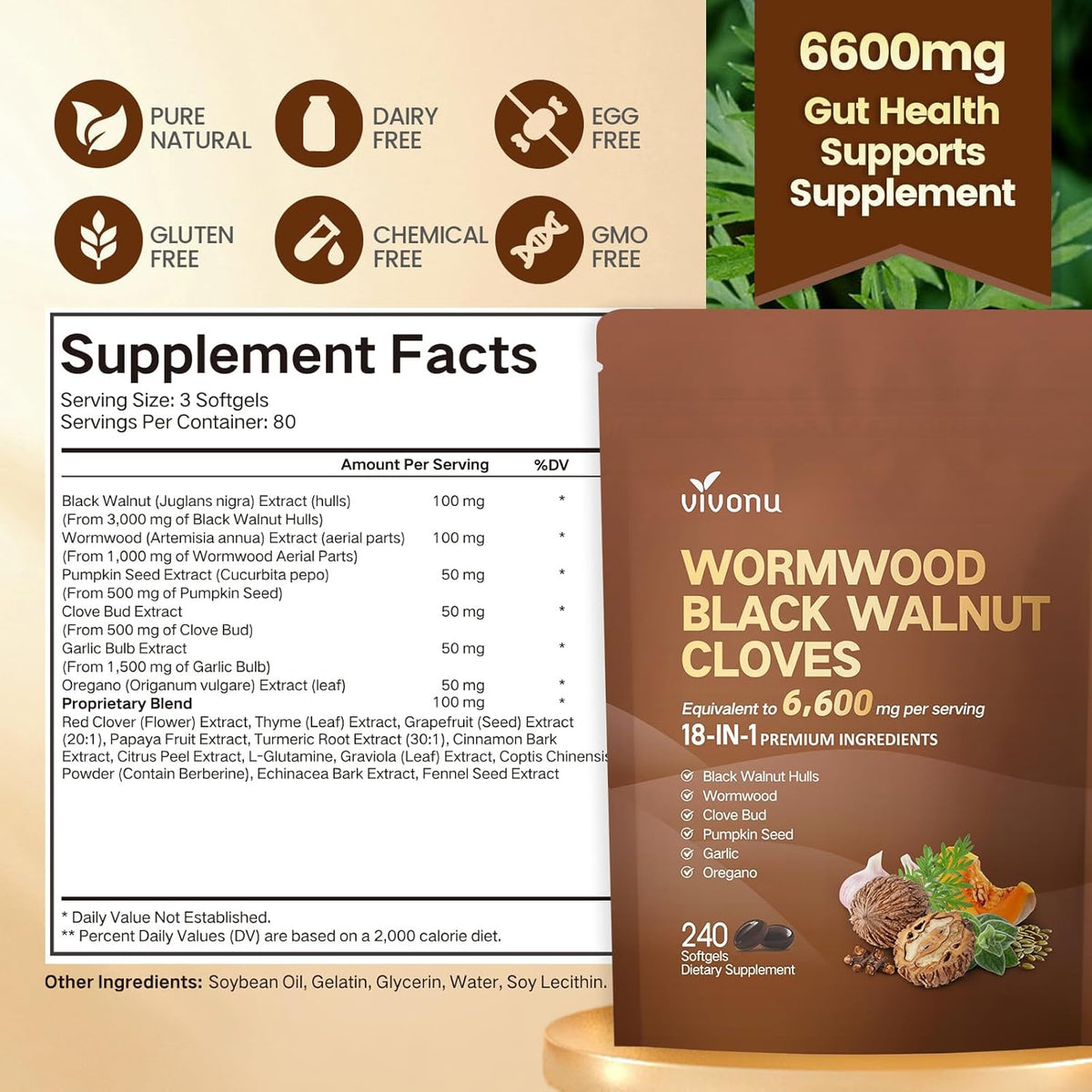18 in 1 Wormwood Cleanse