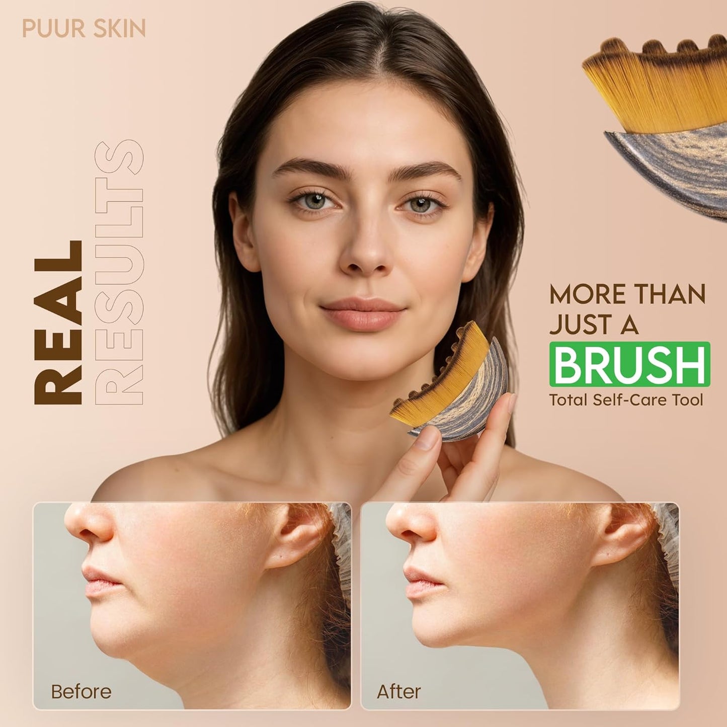 Saven Lymphatic Face Brush