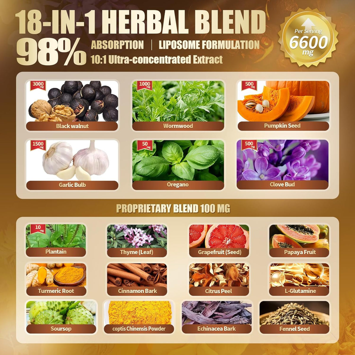 18 in 1 Wormwood Cleanse