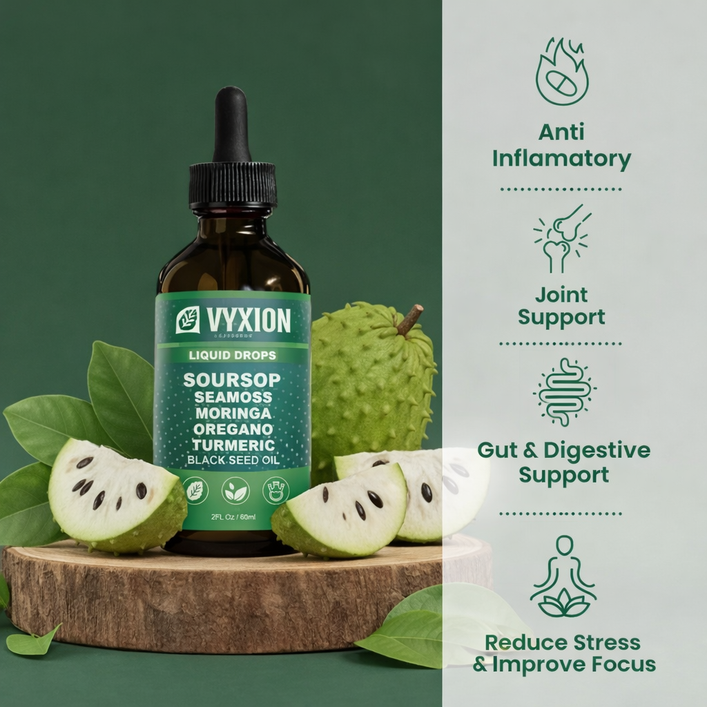 Vyxion Soursop Wellness Daily Drops