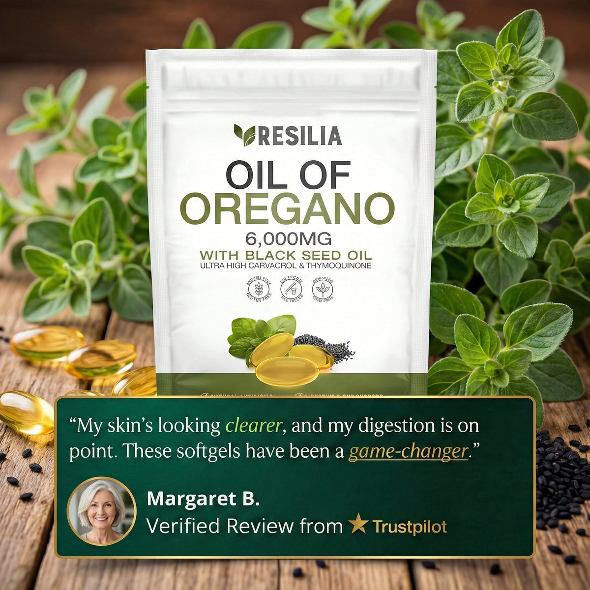 Saven Oil of Oregano Softgels